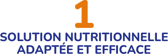 1 SOLUTION NUTRITIONNELLEMENT ADAPTÉE